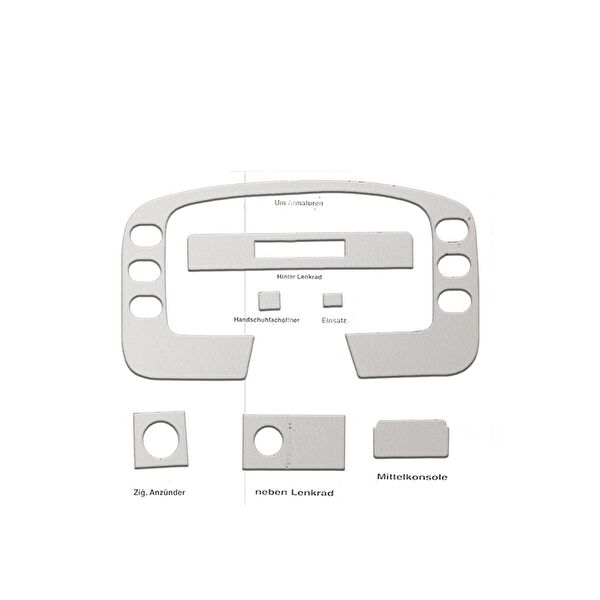 meriç cockpit design Torpido Kaplama Setleri