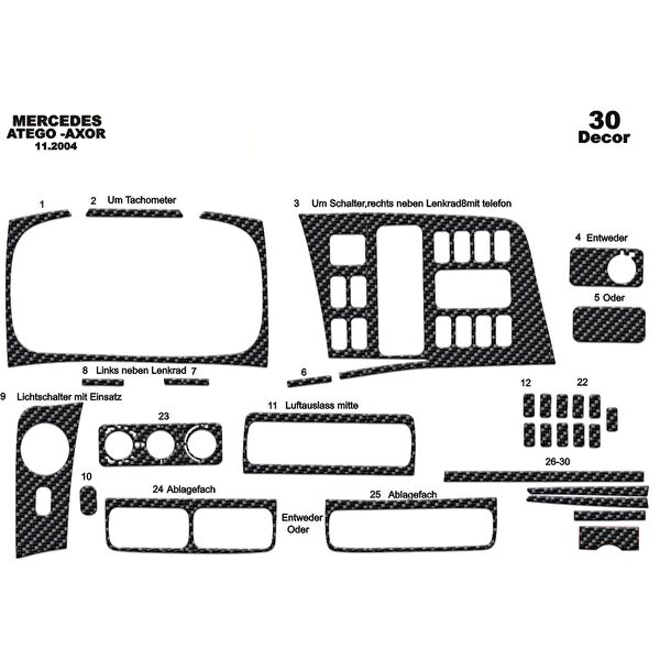 meriç cockpit design Torpido Kaplama Setleri