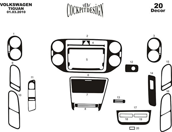 meriç cockpit design Torpido Kaplama Setleri