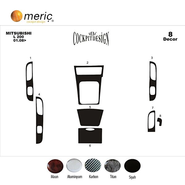 meriç cockpit design Torpido Kaplama Setleri