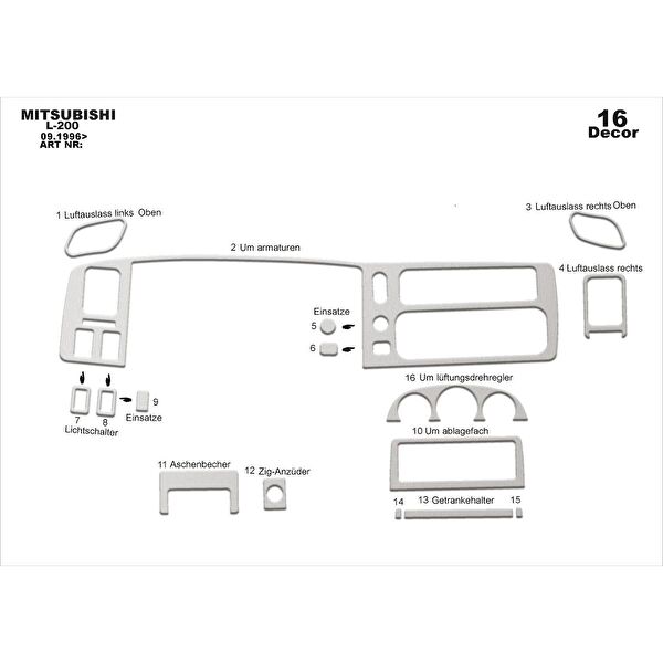 meriç cockpit design Torpido Kaplama Setleri