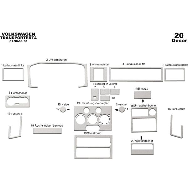 meriç cockpit design Torpido Kaplama Setleri