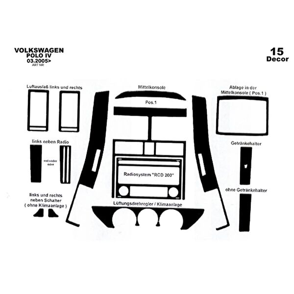 meriç cockpit design Torpido Kaplama Setleri