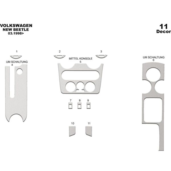 meriç cockpit design Torpido Kaplama Setleri