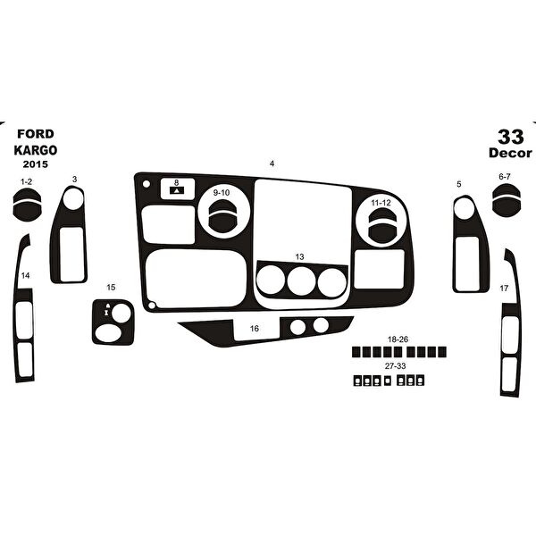 meriç cockpit design Torpido Kaplama Setleri