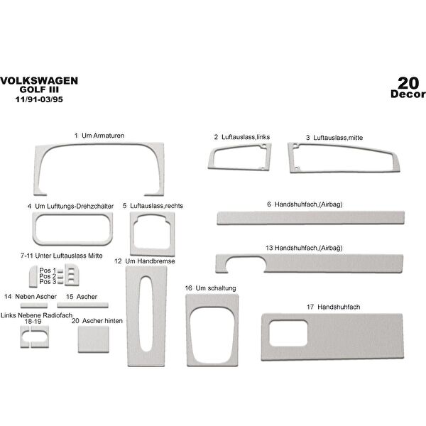 meriç cockpit design Torpido Kaplama Setleri