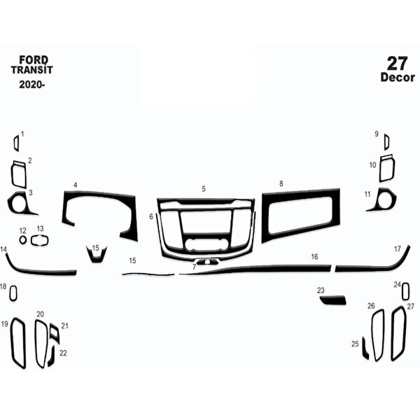 meriç cockpit design Torpido Kaplama Setleri
