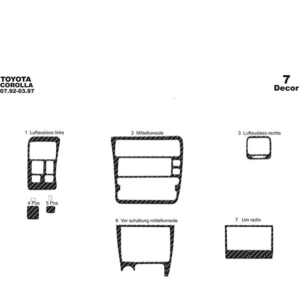 meriç cockpit design Torpido Kaplama Setleri