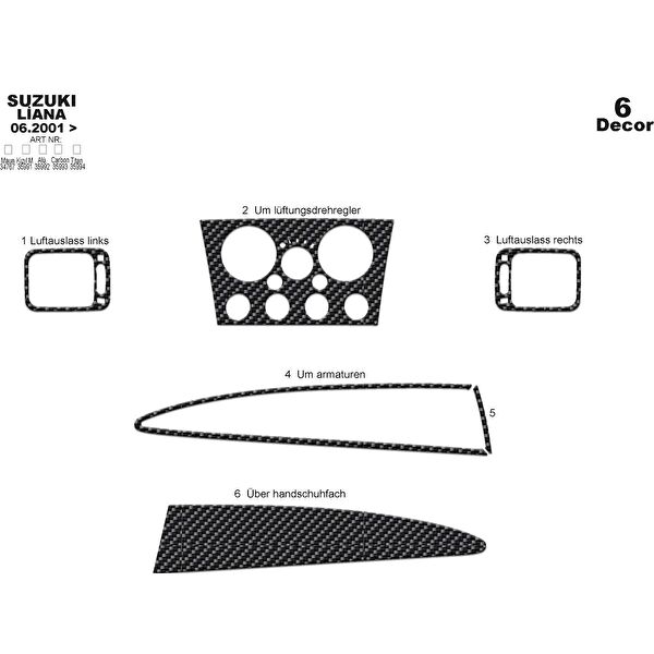 meriç cockpit design Torpido Kaplama Setleri