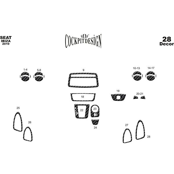 meriç cockpit design Torpido Kaplama Setleri