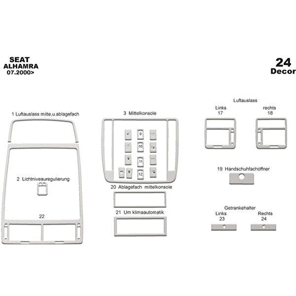 meriç cockpit design Torpido Kaplama Setleri