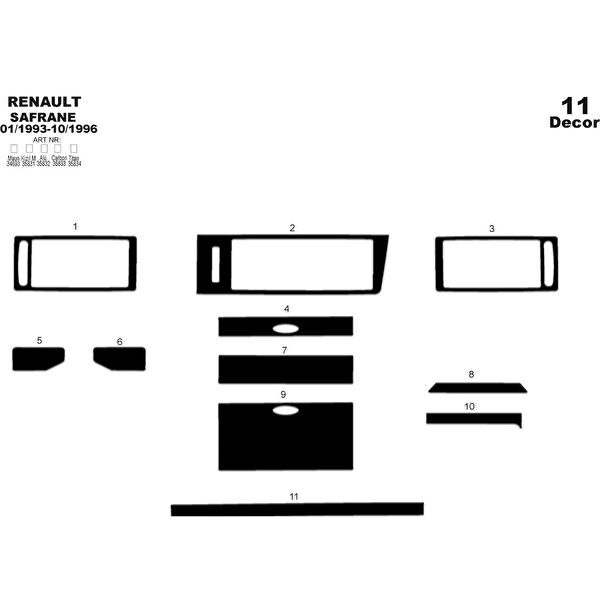 meriç cockpit design Torpido Kaplama Setleri
