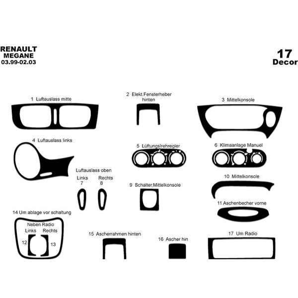meriç cockpit design Torpido Kaplama Setleri