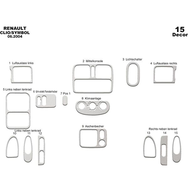 meriç cockpit design Torpido Kaplama Setleri