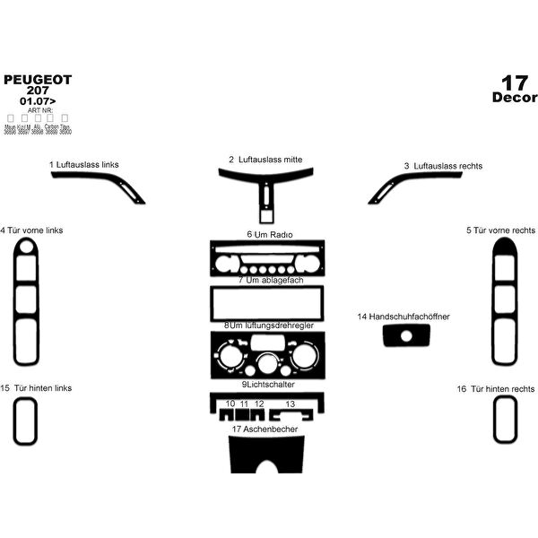 meriç cockpit design Torpido Kaplama Setleri