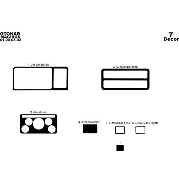 meriç cockpit design Torpido Kaplama Setleri