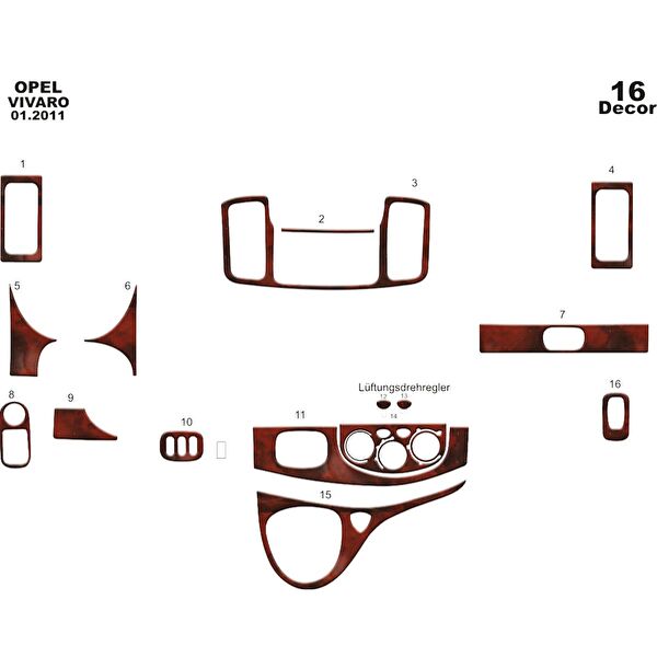 meriç cockpit design Torpido Kaplama Setleri