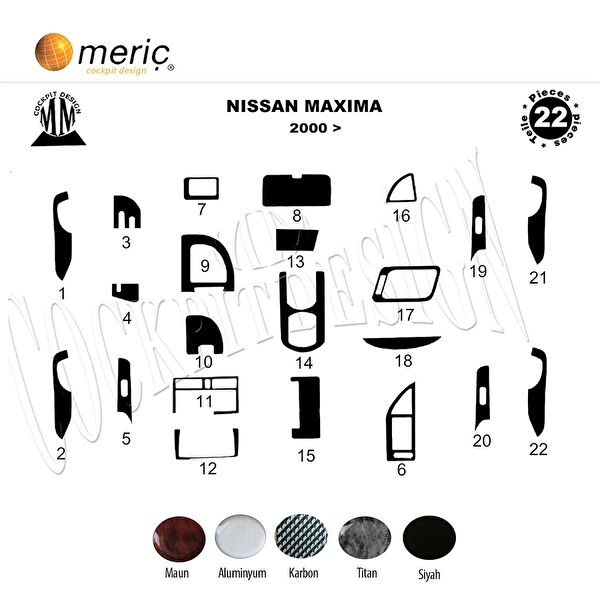 meriç cockpit design Torpido Kaplama Setleri