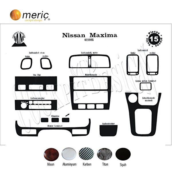 meriç cockpit design Torpido Kaplama Setleri