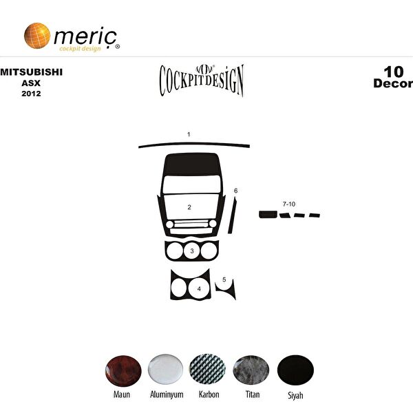 meriç cockpit design Torpido Kaplama Setleri