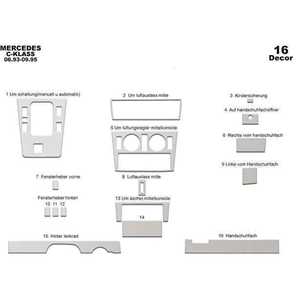meriç cockpit design Torpido Kaplama Setleri