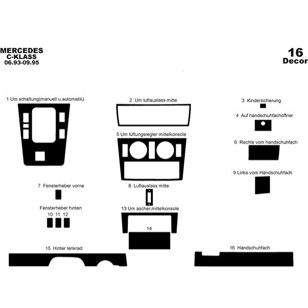 meriç cockpit design Torpido Kaplama Setleri
