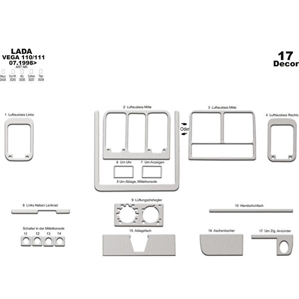 meriç cockpit design Torpido Kaplama Setleri