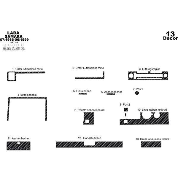 meriç cockpit design Torpido Kaplama Setleri
