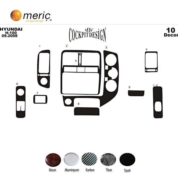 meriç cockpit design Torpido Kaplama Setleri