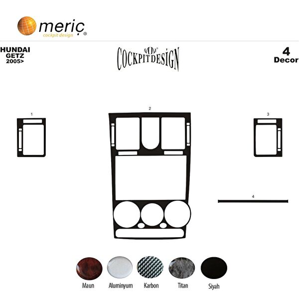 meriç cockpit design Torpido Kaplama Setleri