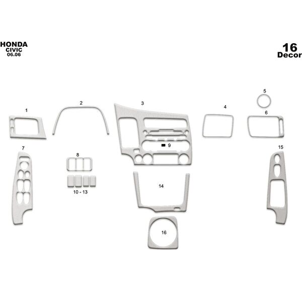 meriç cockpit design Torpido Kaplama Setleri