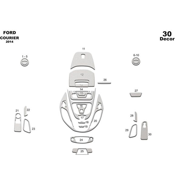 meriç cockpit design Torpido Kaplama Setleri