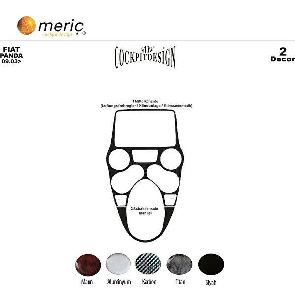 meriç cockpit design Torpido Kaplama Setleri