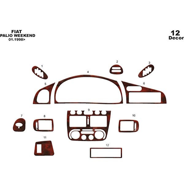 meriç cockpit design Torpido Kaplama Setleri