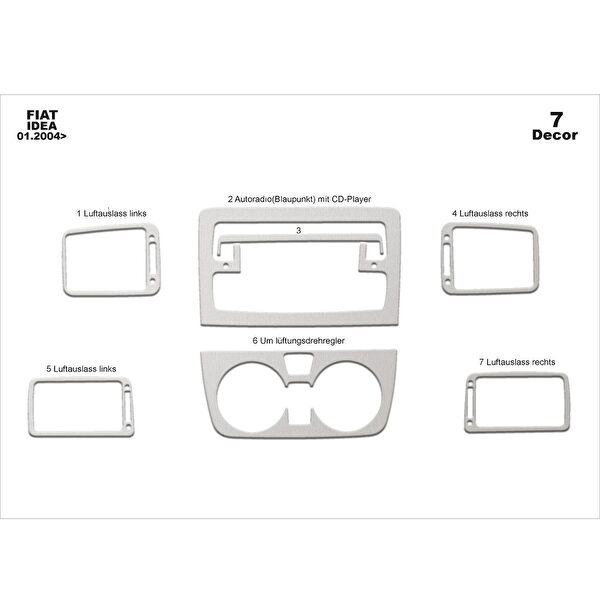 meriç cockpit design Torpido Kaplama Setleri