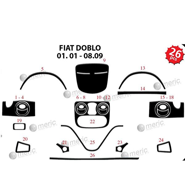 meriç cockpit design Torpido Kaplama Setleri