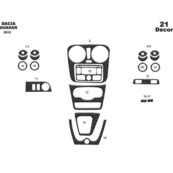 meriç cockpit design Torpido Kaplama Setleri