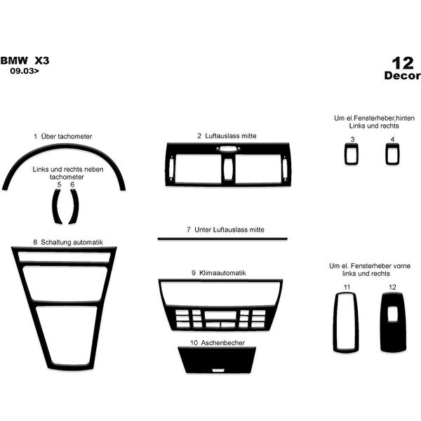 meriç cockpit design Torpido Kaplama Setleri