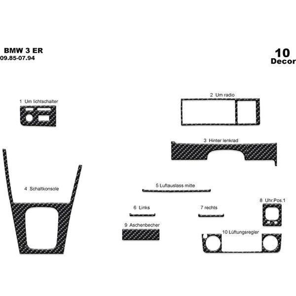 meriç cockpit design Torpido Kaplama Setleri