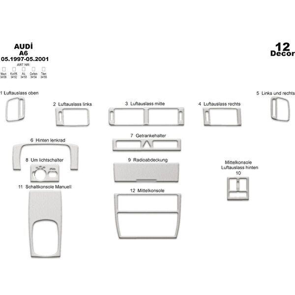 meriç cockpit design Torpido Kaplama Setleri