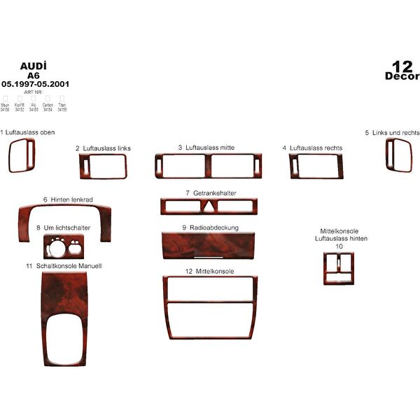 meriç cockpit design Torpido Kaplama Setleri