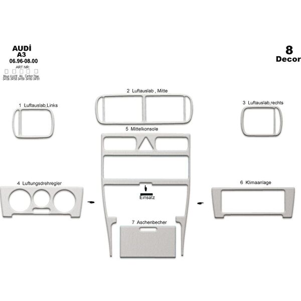 meriç cockpit design Torpido Kaplama Setleri