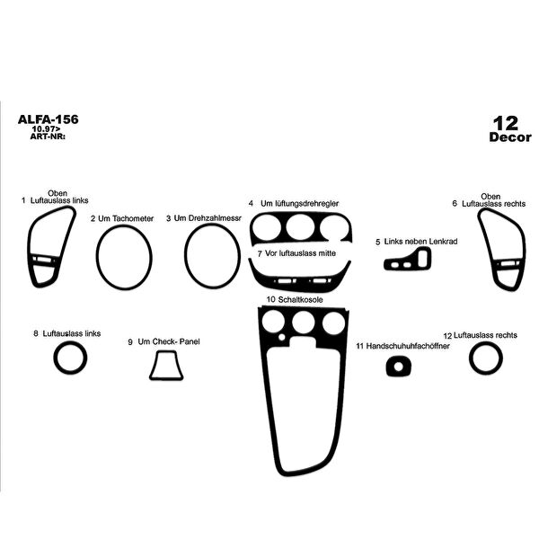 meriç cockpit design Torpido Kaplama Setleri