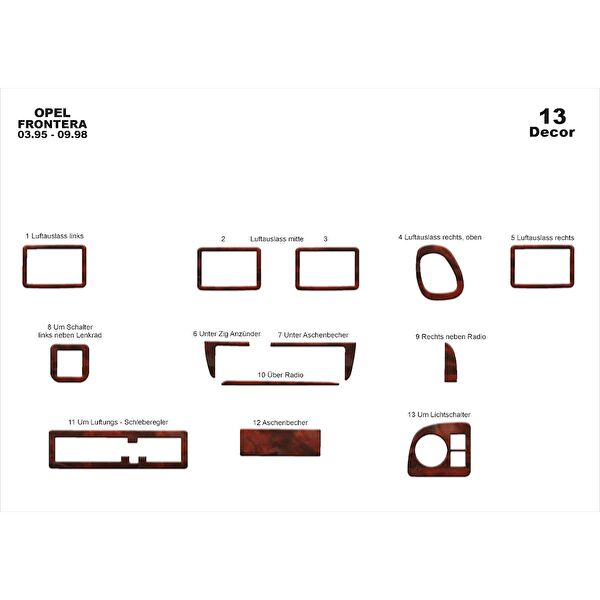 meriç cockpit design Torpido Kaplama Setleri