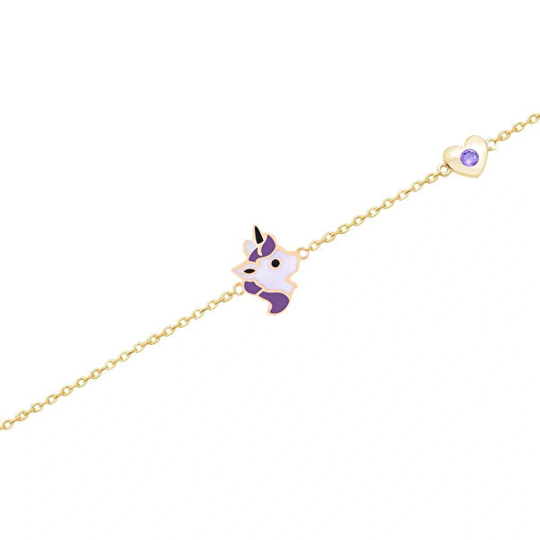 Diamond Line-Gülaylar Altın Bileklik