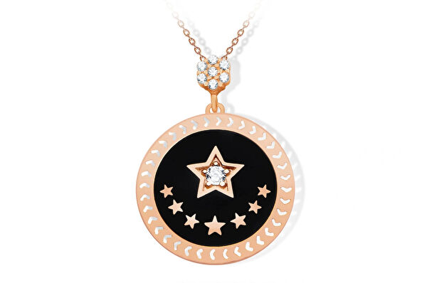 Diamond Line-Gülaylar Altın Kolye