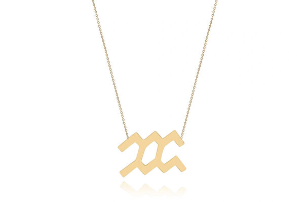 Diamond Line-Gülaylar Altın Kolye