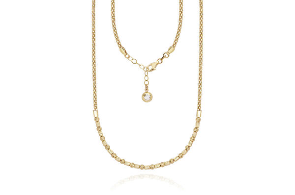 Diamond Line-Gülaylar Altın Kolye