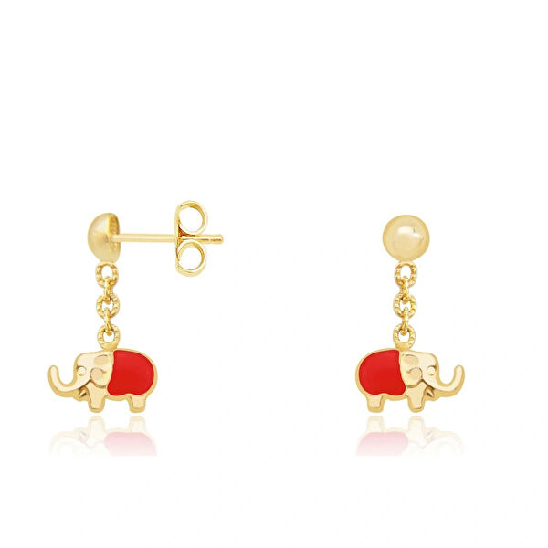 Diamond Line-Gülaylar Altın Küpe