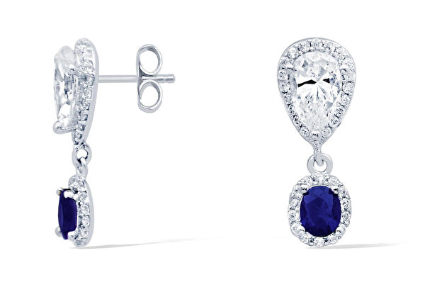 Diamond Line-Gülaylar Altın Küpe